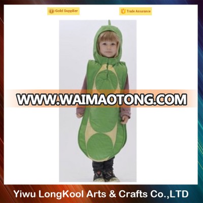 2016 Newest design kids carnival and halloween peas vegetable costume